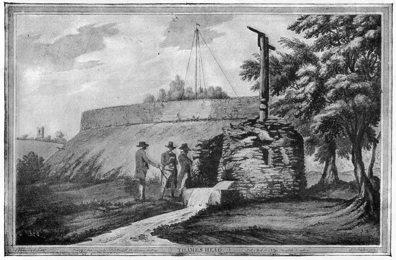 رأس التايمز ، 1793 بواسطة جوزيف فارينجتون
