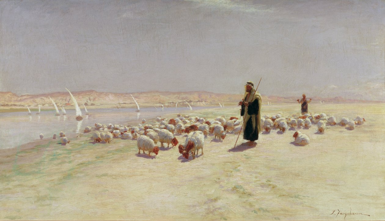 قادهم أور بطريقة ساندي ... ، 1891 بواسطة جوزيف فاركوهارسون