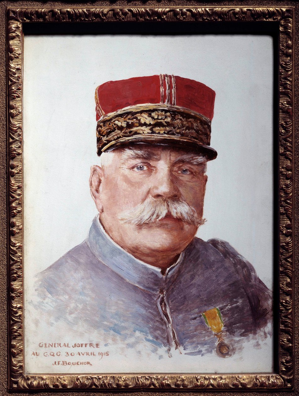 صورة للجنرال جوفر (1852-1931) ، مارشال فرنسا لوحة لجوزيف فيليكس بوشر (1853-1937). 1915. خافت 0.33x0.24 م. باريس ، متحف كارنافالي بواسطة جوزيف فيليكس بوشور