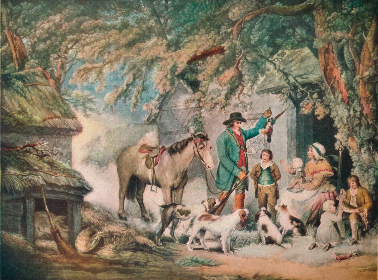 مساء أو عودة الرياضيين ، 1795 ، 1919 بواسطة جوزيف جروزر