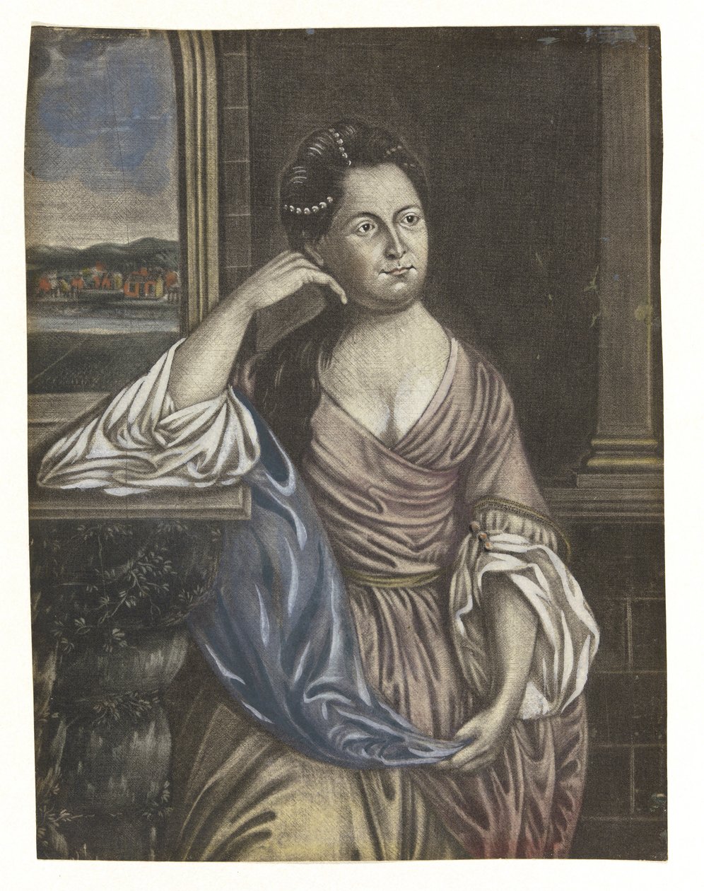 مارثا واشنطن ، حانة. 1776 بواسطة جوزيف هيلير