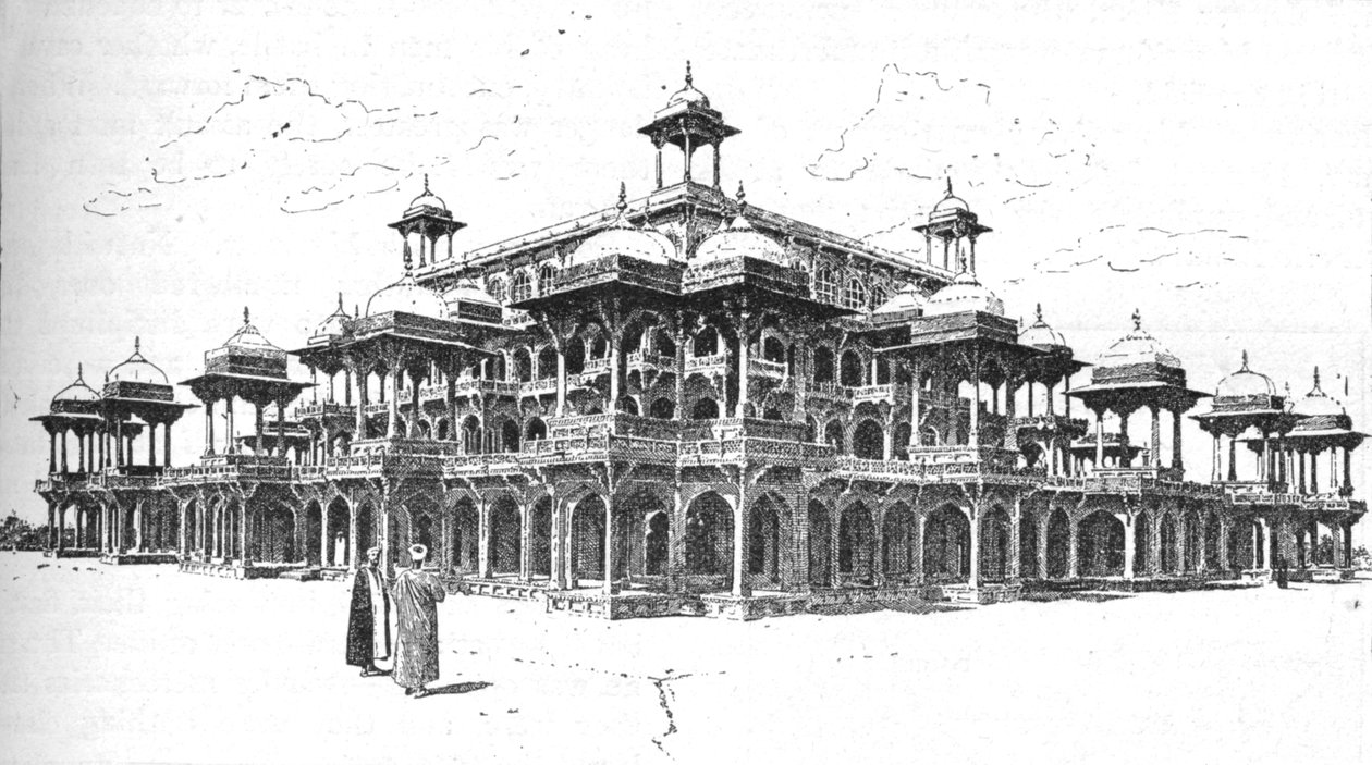 ضريح أكبر ، أغرا ، 1892 ، 1902. بواسطة جوزيف هولاند ترينجهام