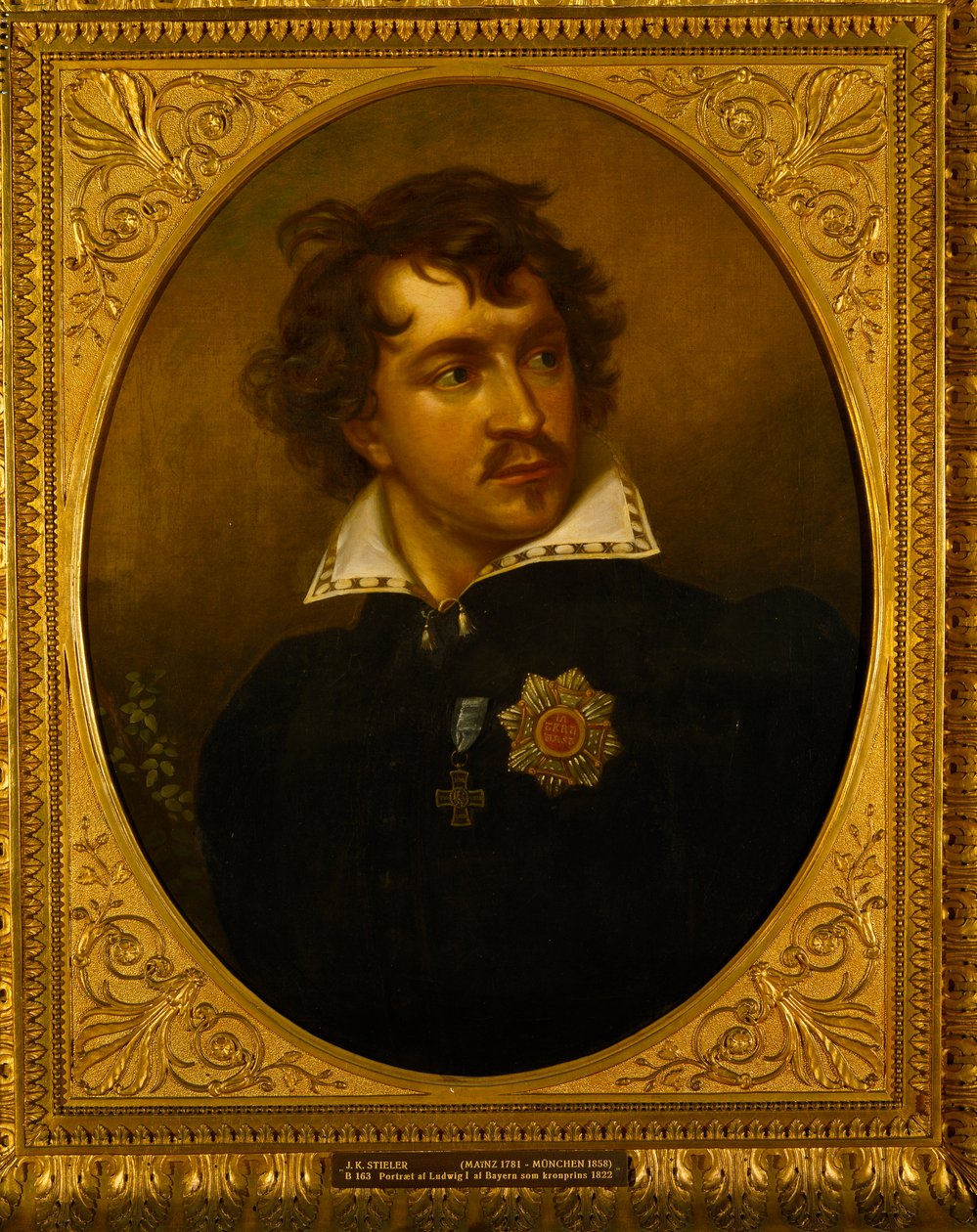 صورة شخصية لودفيج الأول من بافاريا 1786-1868 ، 1821-1822. بواسطة جوزيف كارل ستيلر