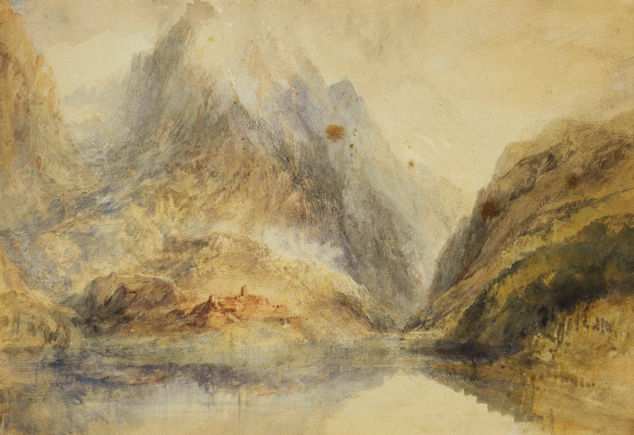 منظر جبال الألب السويسري ، c.1843 بواسطة جوزيف مالورد وليام تورنر