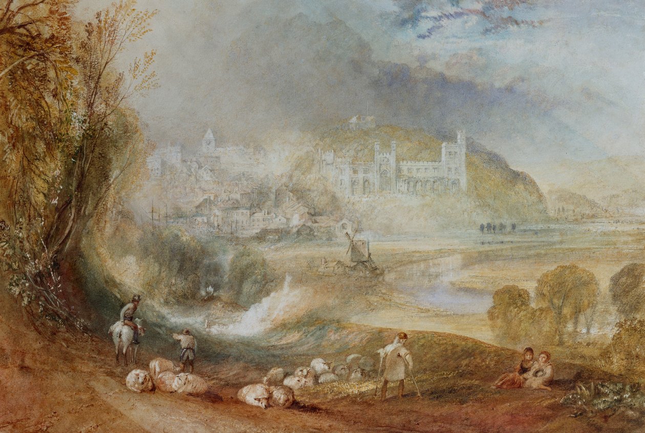 قلعة ومدينة أروندل ، c.1824 بواسطة جوزيف مالورد وليام تورنر