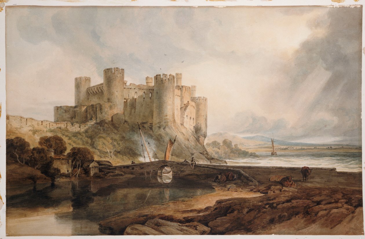 قلعة كونواي ، c.1802 بواسطة جوزيف مالورد وليام تورنر
