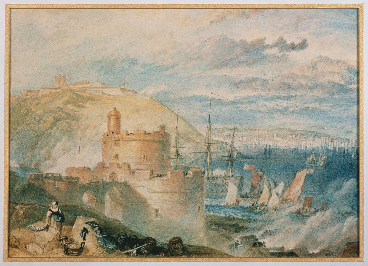 ميناء فالماوث ، c.1825 بواسطة جوزيف مالورد وليام تورنر