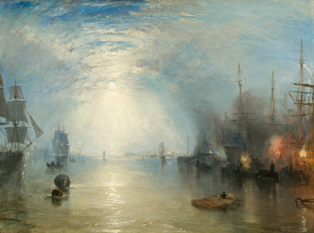 Keelmen Heaving in Coals by Moonlight بواسطة جوزيف مالورد وليام تورنر