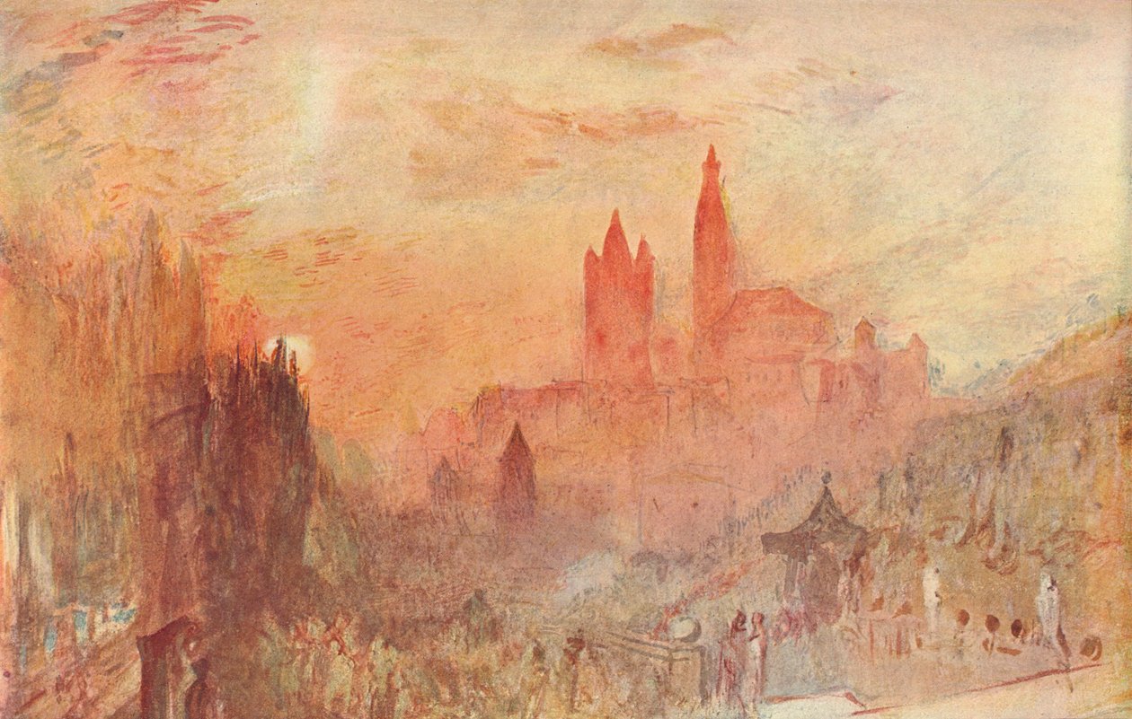 لوزان ، 1909 بواسطة جوزيف مالورد وليام تورنر
