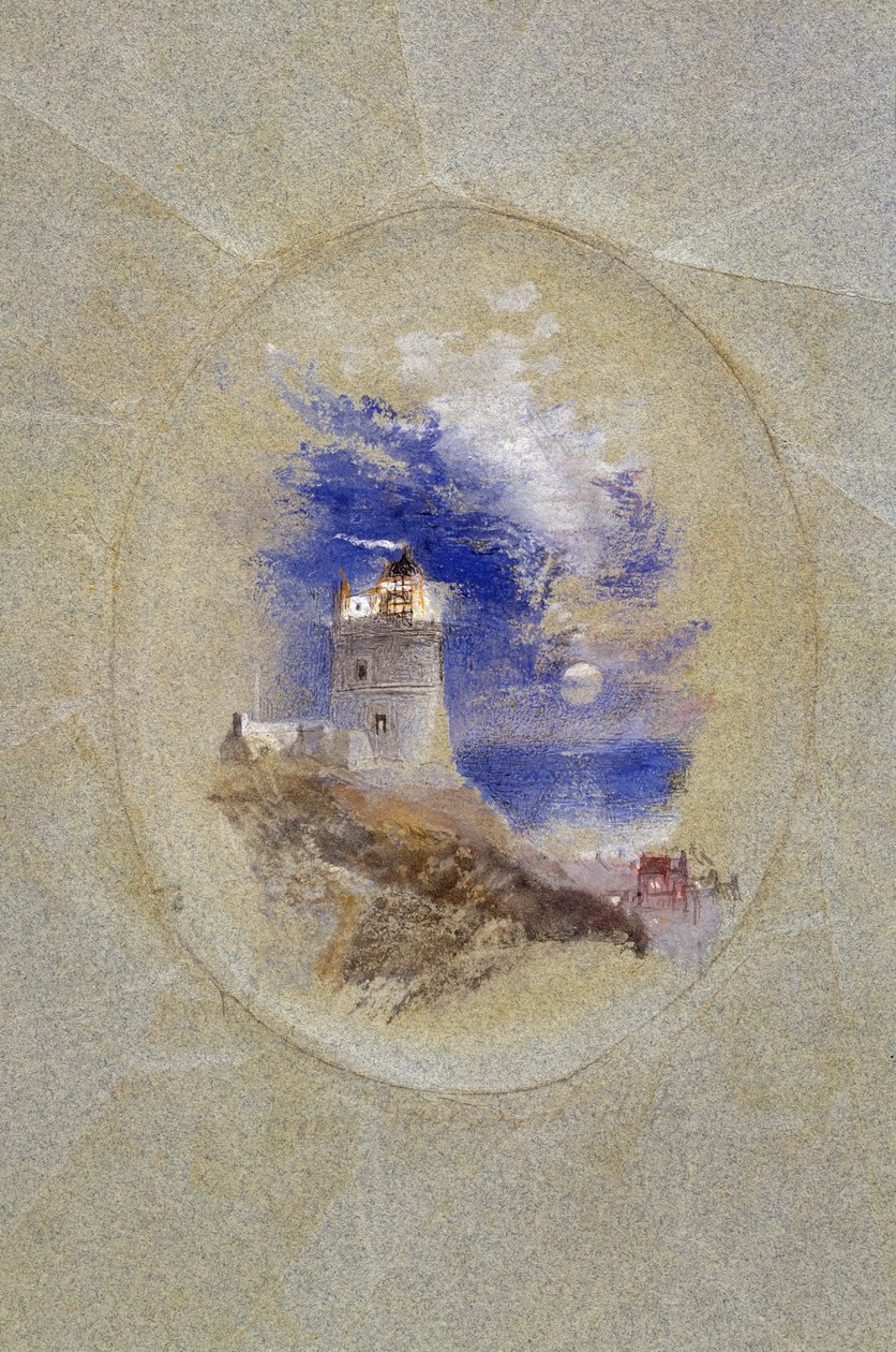منارة Lowestoffe ، حوالي عام 1827 (جواش على ورق) بواسطة جوزيف مالورد وليام تورنر