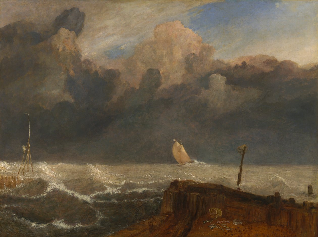 Port Ruysdael [1827 ، الأكاديمية الملكية للفنون ، لندن ، كتالوج المعرض] بواسطة جوزيف مالورد وليام تورنر