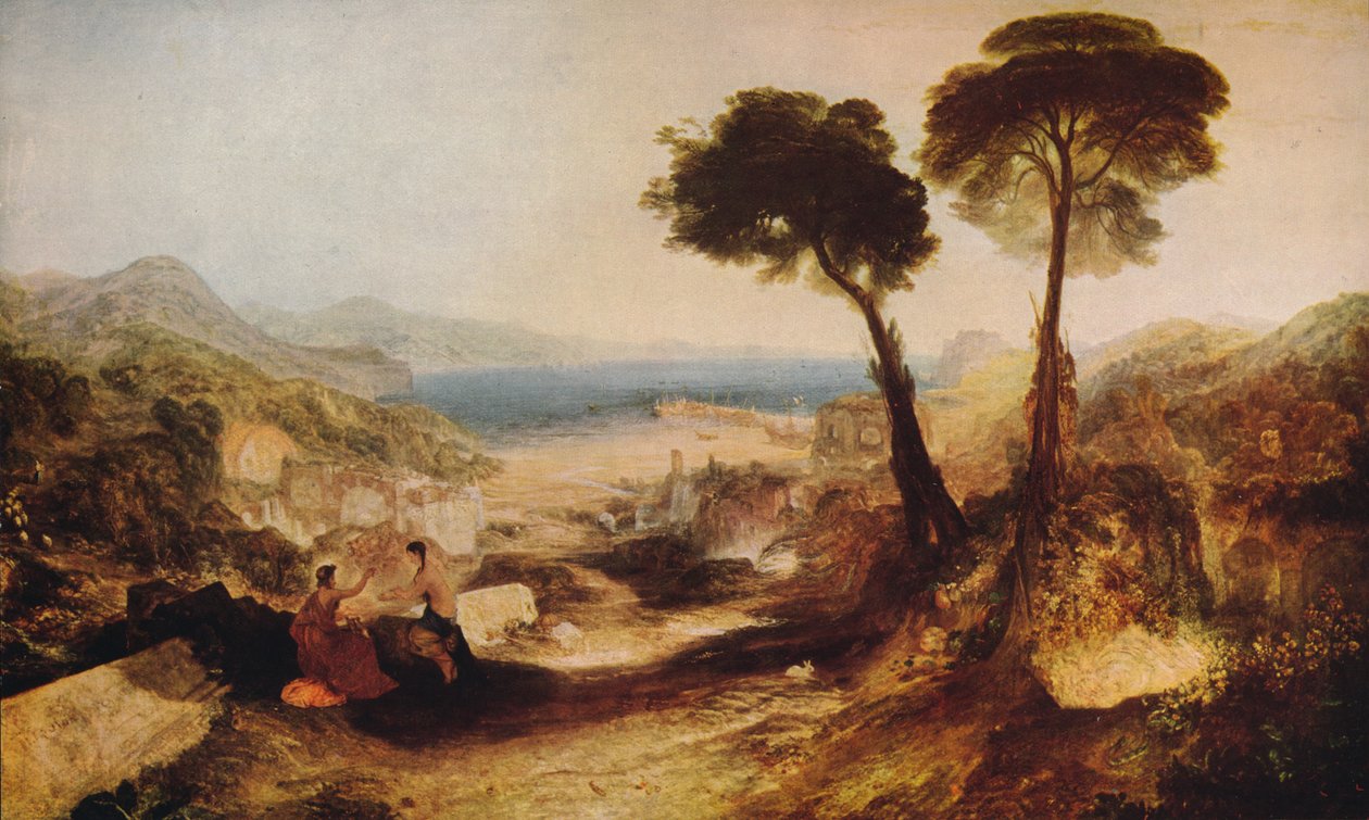 خليج بايا ، مع أبولو والعرافة ، c1823 ، c1915 بواسطة جوزيف مالورد وليام تورنر