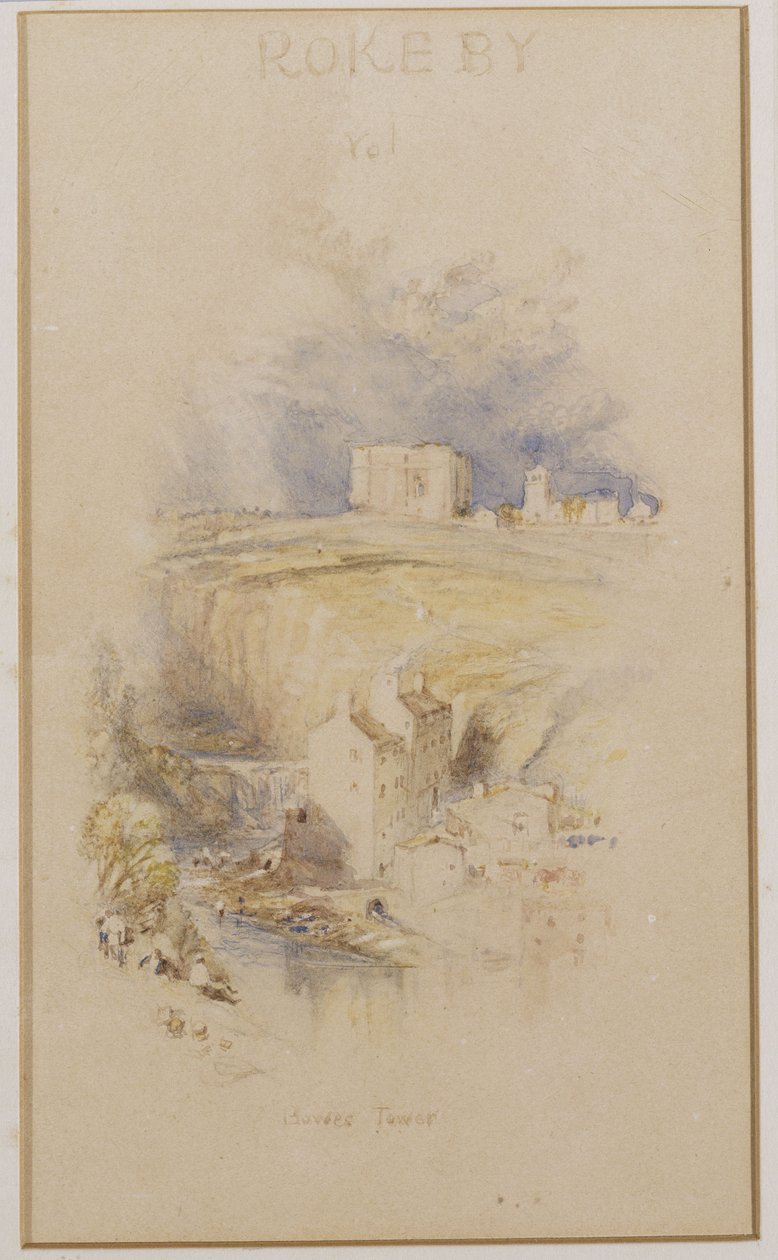 برج باوز ، c.1833 بواسطة جوزيف مالورد وليام تورنر