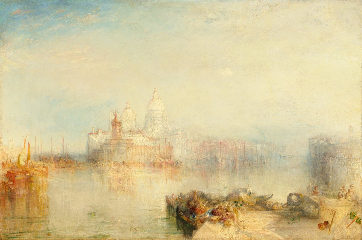 The Dogana and Santa Maria della Salute ، البندقية بواسطة جوزيف مالورد وليام تورنر