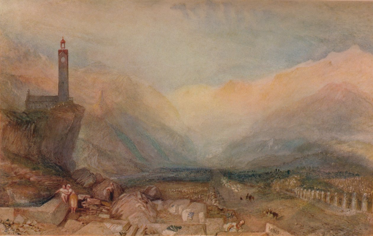 ممر Splugen ، c1841 ، 1938 بواسطة جوزيف مالورد وليام تورنر