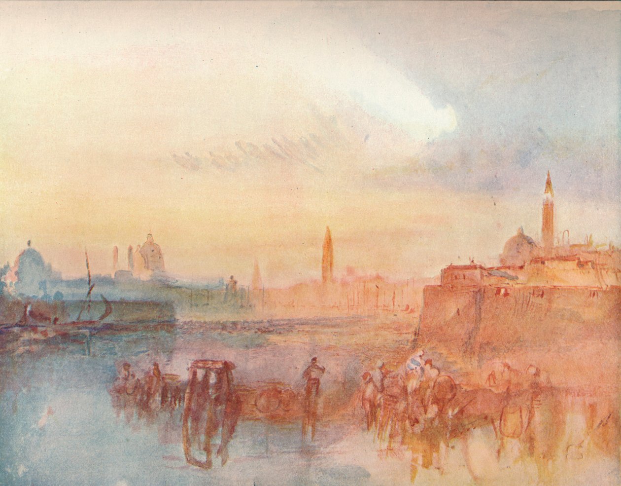 البندقية: التحية من S. Giorgio Maggiore ، 1909 بواسطة جوزيف مالورد وليام تورنر