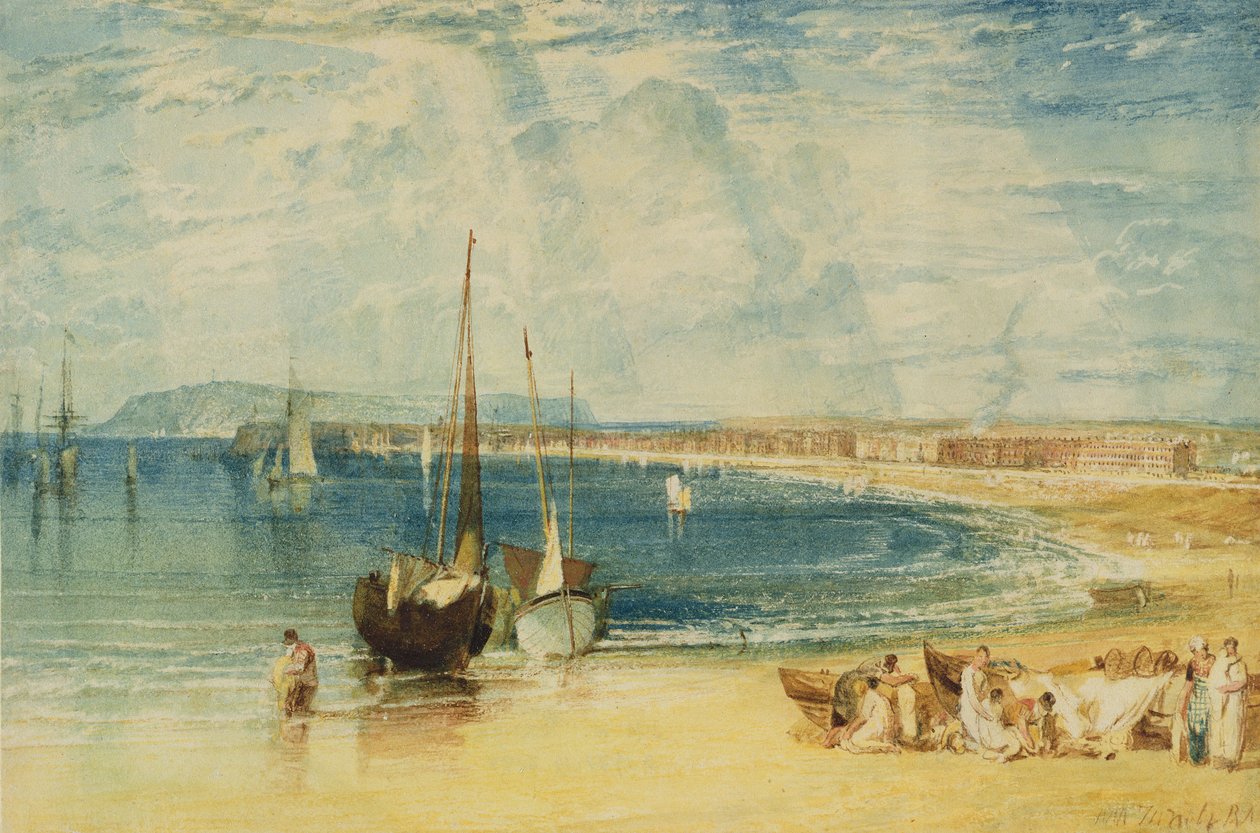 ويموث ، حوالي عام 1811 (ألوان مائية على ورق) بواسطة جوزيف مالورد وليام تورنر