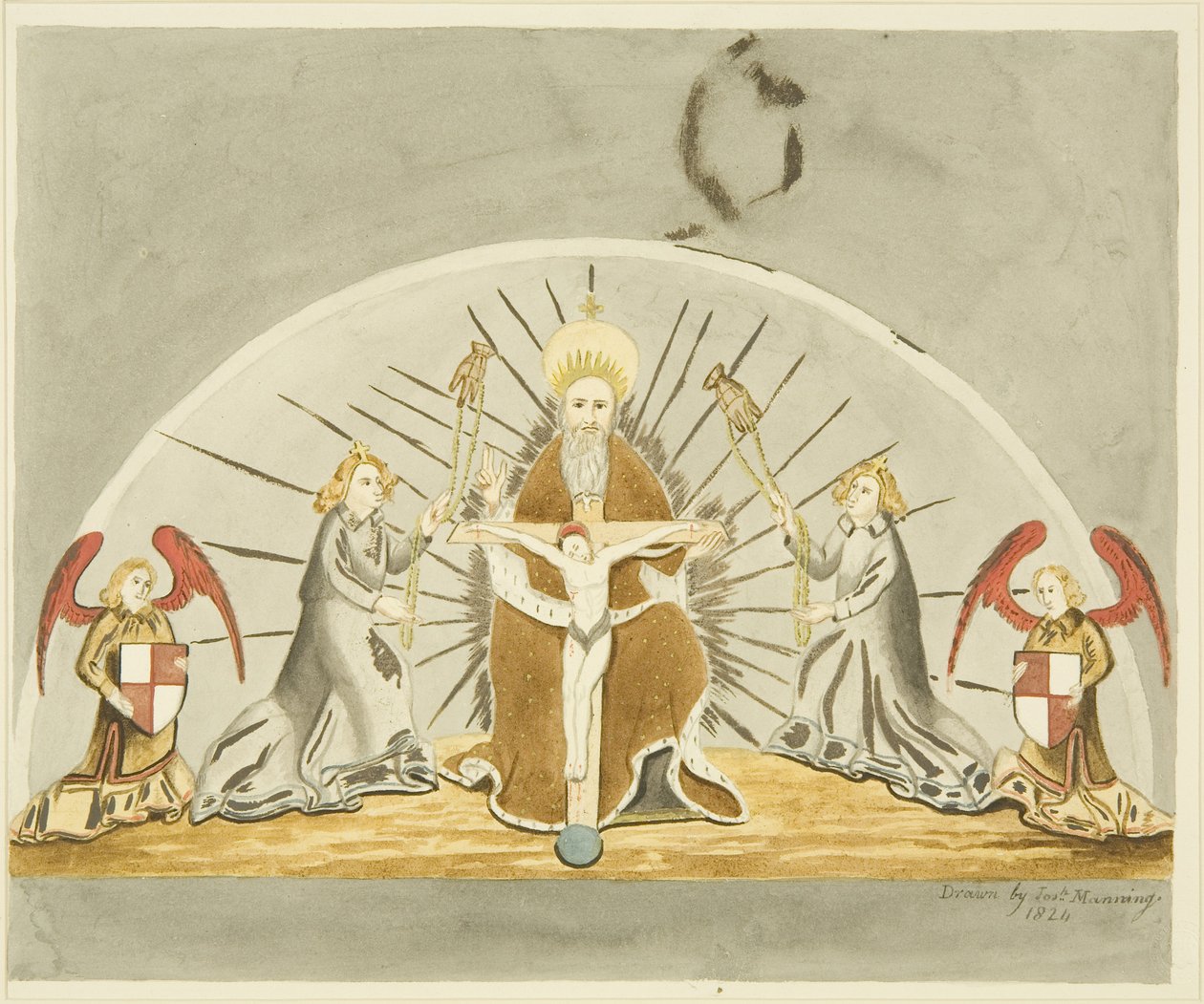 Altarpiece في كنيسة Canynges بواسطة جوزيف مانينغ
