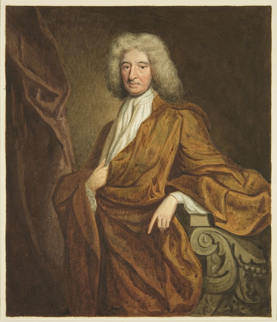 صورة في مجلس House of Edward Colton (قلم رصاص وألوان مائية على ورق) بواسطة جوزيف مانينغ