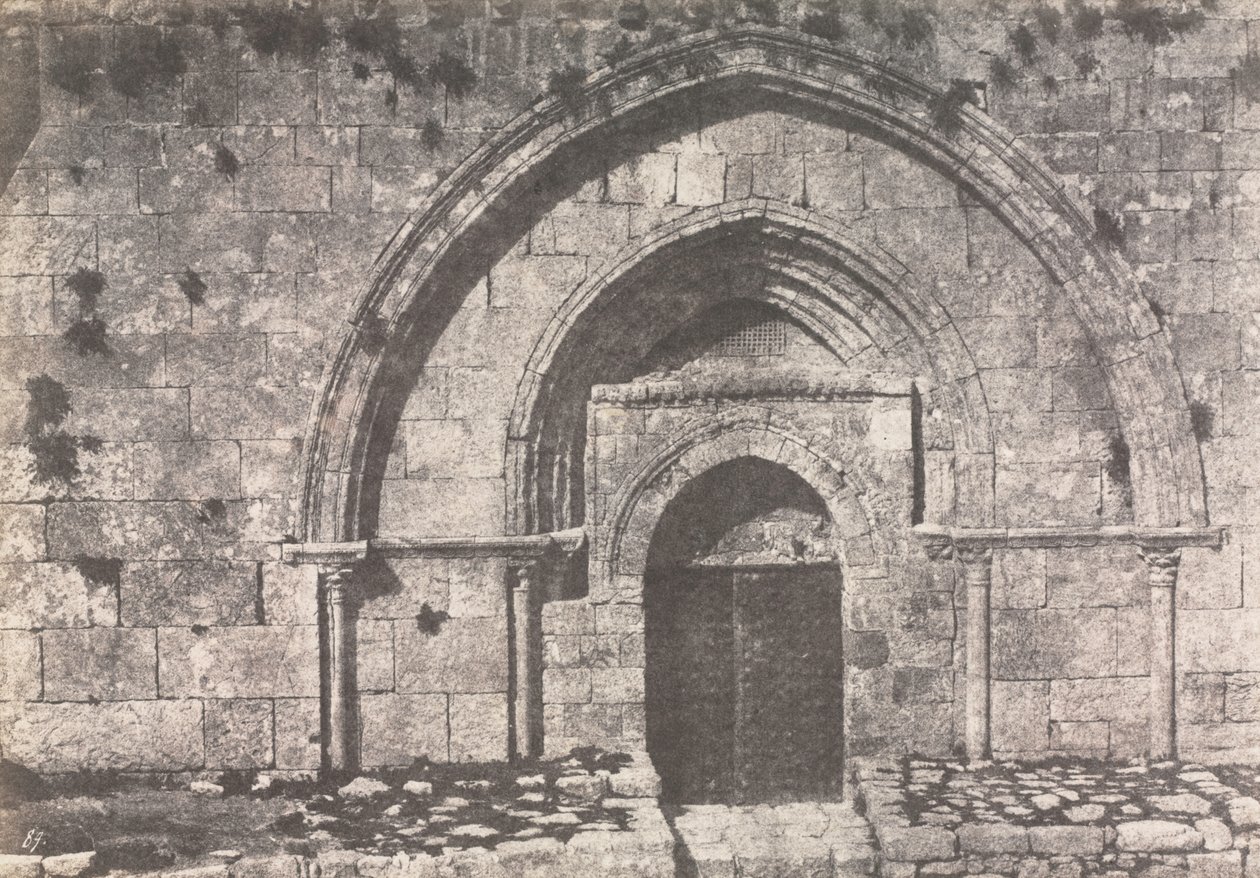 قبر السيدة العذراء بالقدس بواسطة جوزيف ماري فين