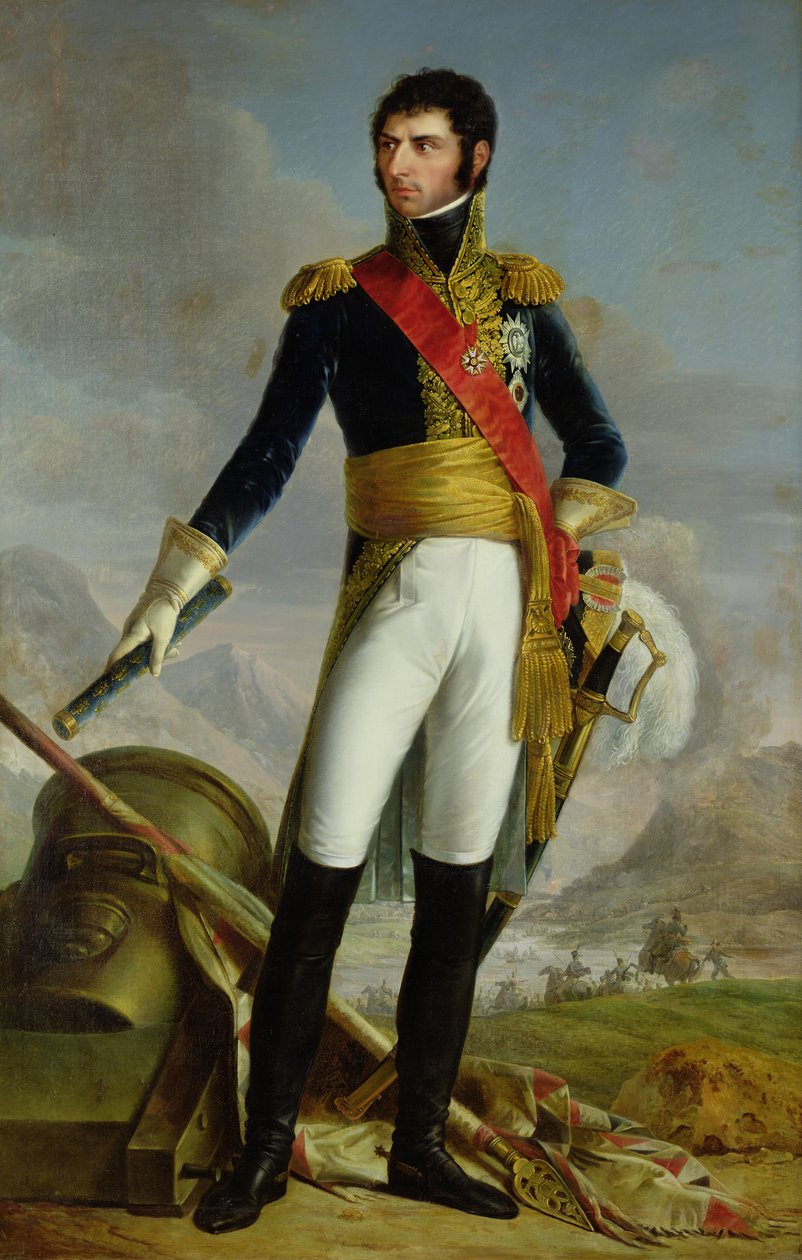صورة تشارلز جان بابتيست برنادوت (1763-1844) بعد لوحة لفرانسوا جوزيف كينسون (1771-1839) (زيت على قماش) بواسطة جوزيف نيكولاس جوي
