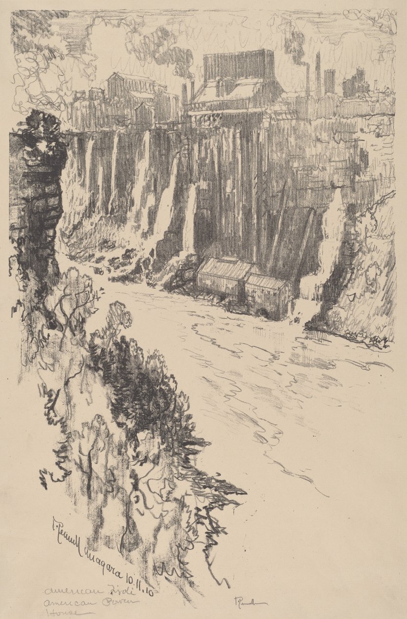 الأمريكية تيفولي ، 1910. بواسطة جوزيف بينيل