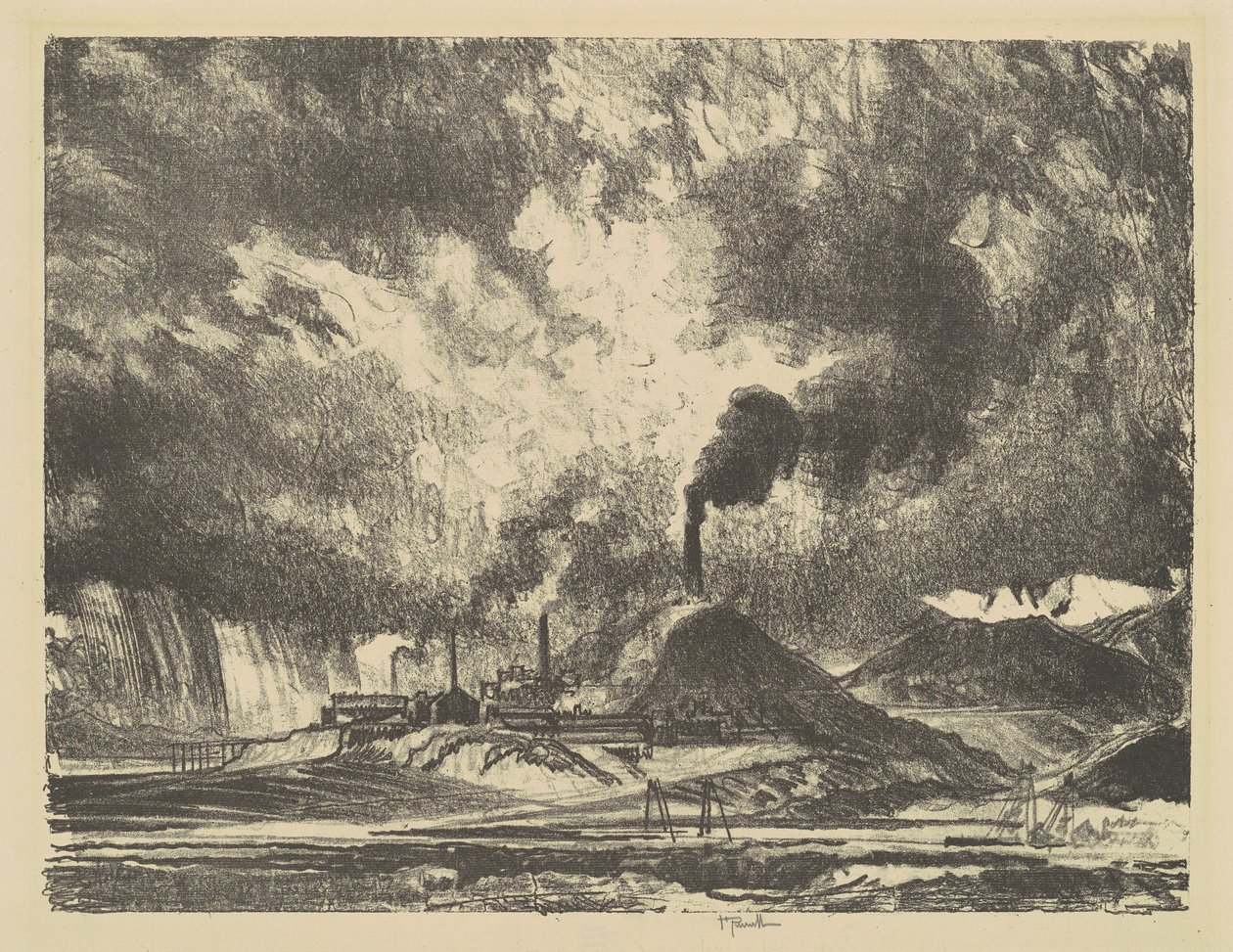 أناكوندا ، مونتانا ، 1915. بواسطة جوزيف بينيل