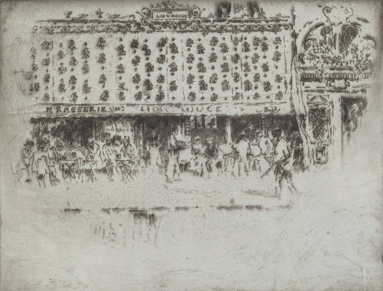 براسيري ، أو ليون روج ، 1893. بواسطة جوزيف بينيل