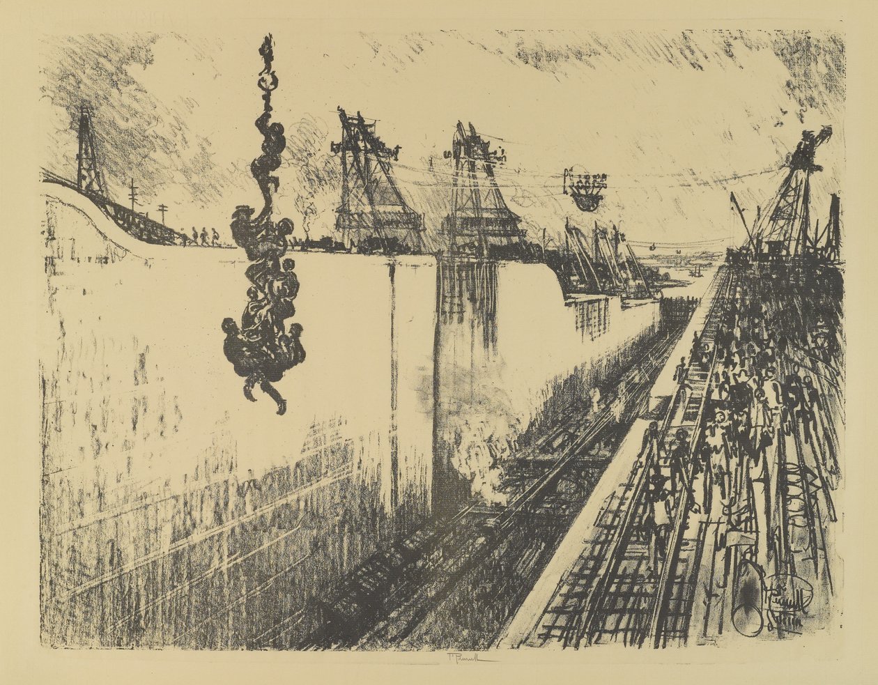 وقت العشاء ، غاتون لوك ، 1912 بواسطة جوزيف بينيل