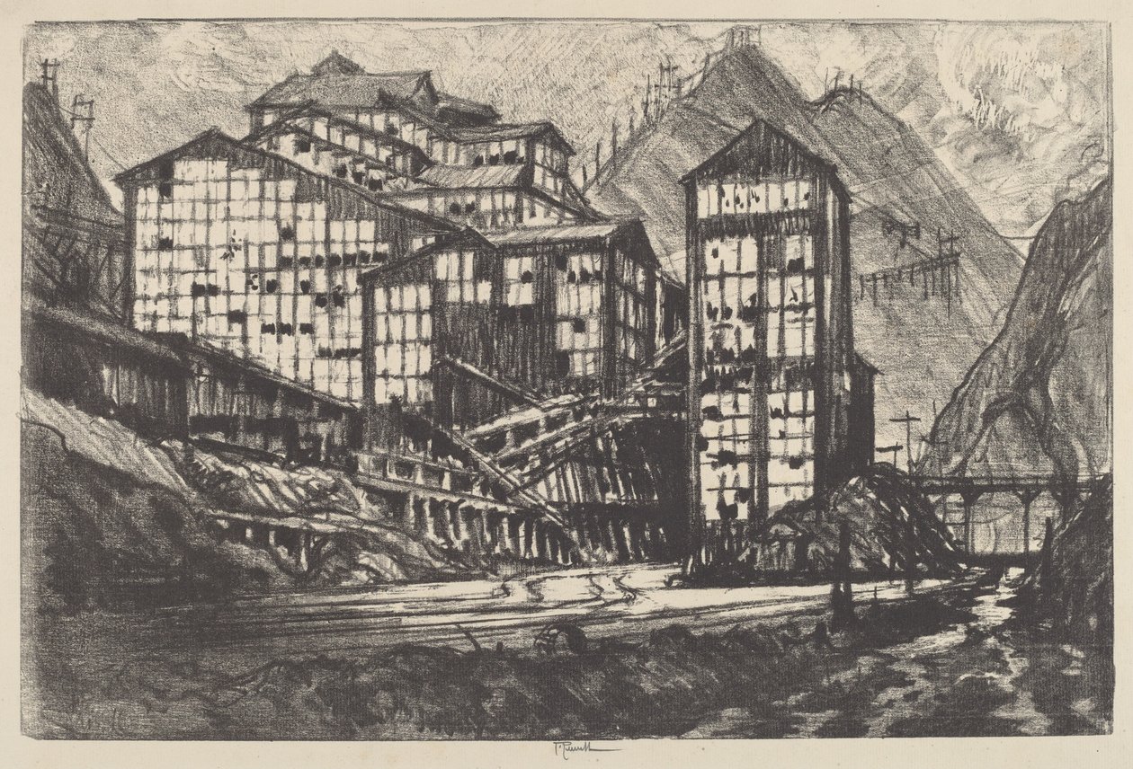 المليون عيون ، 1910. بواسطة جوزيف بينيل