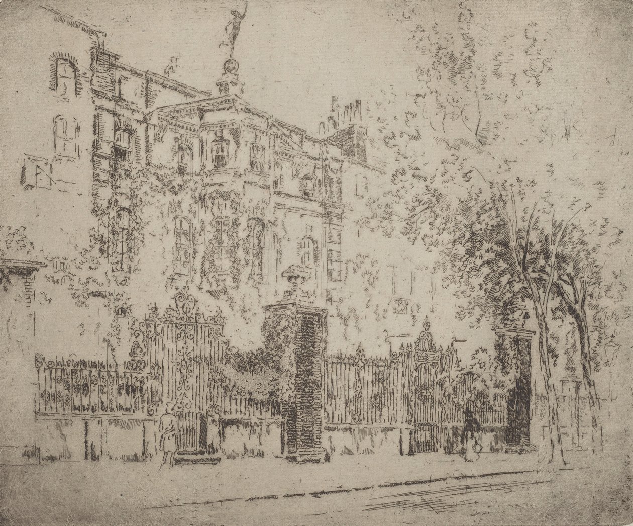 منزل روسيتي ، 1906. بواسطة جوزيف بينيل