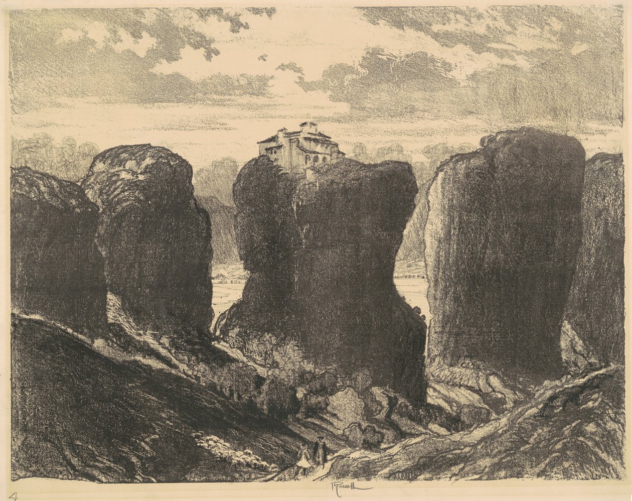 منحدرات الثالوث ، 1913. بواسطة جوزيف بينيل