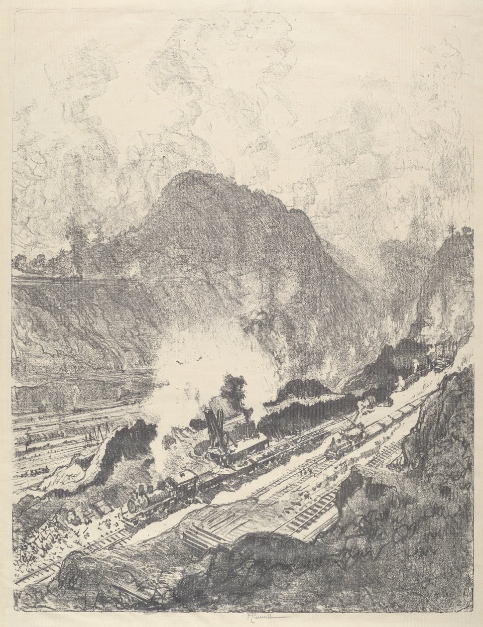 قطع من كوليبرا ، 1912. بواسطة جوزيف بينيل