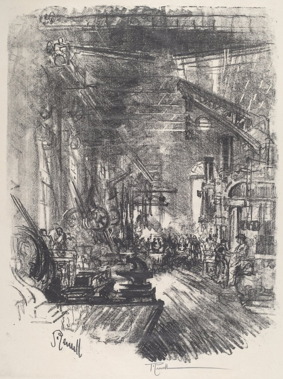ذا فورجس ، 1917. بواسطة جوزيف بينيل