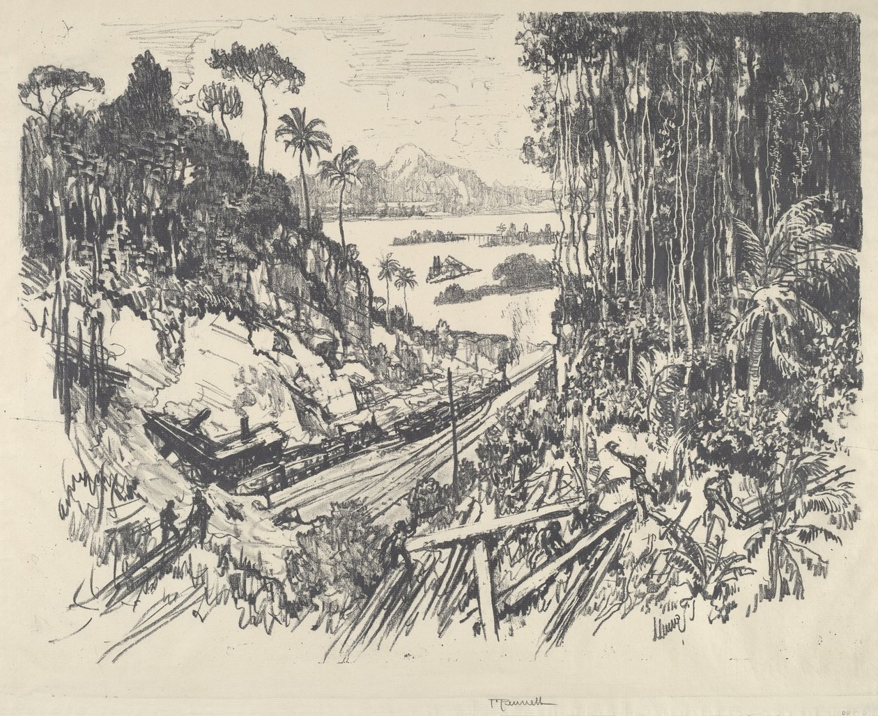 الغابة ، 1912. بواسطة جوزيف بينيل