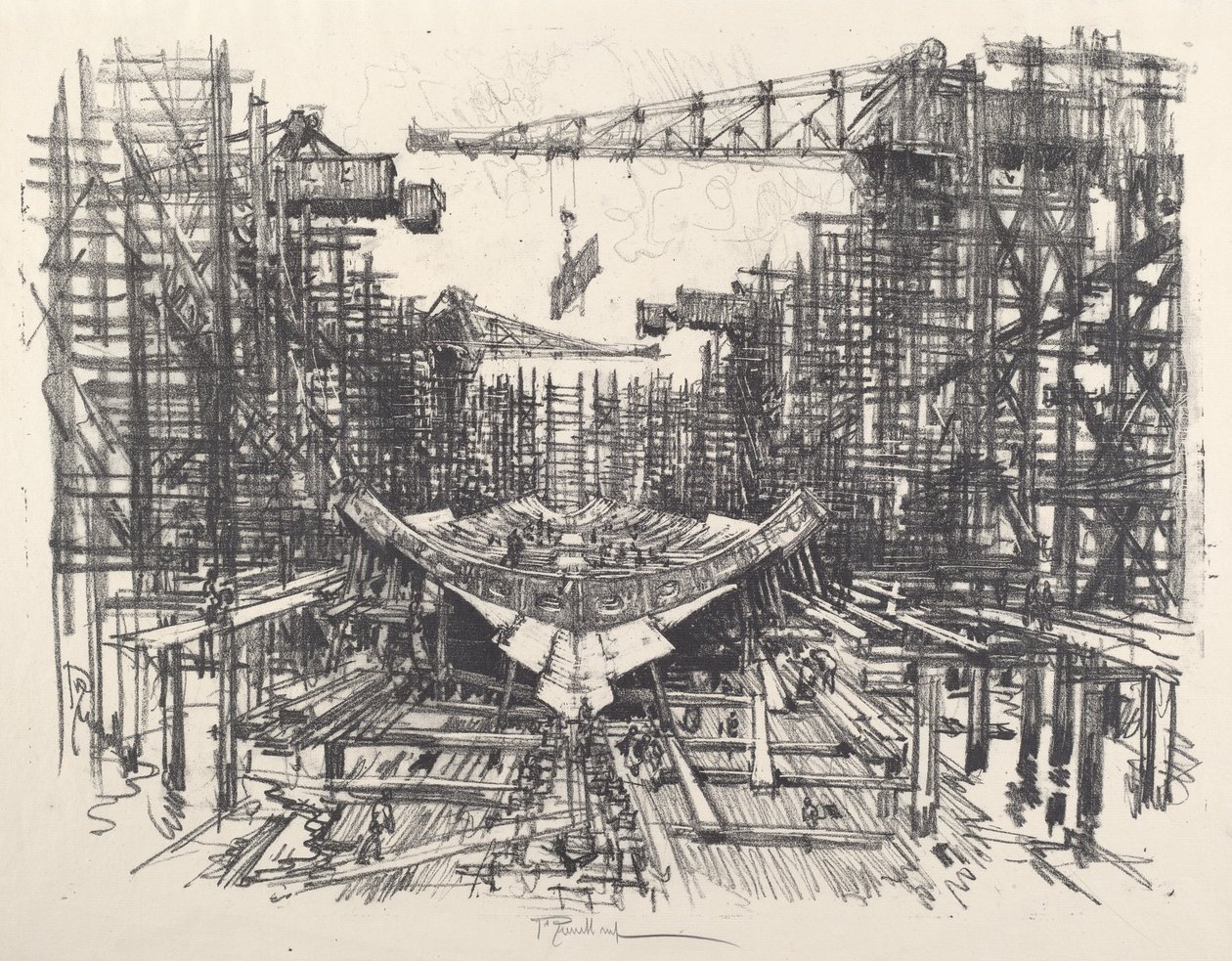 العارضة ، 1917. بواسطة جوزيف بينيل