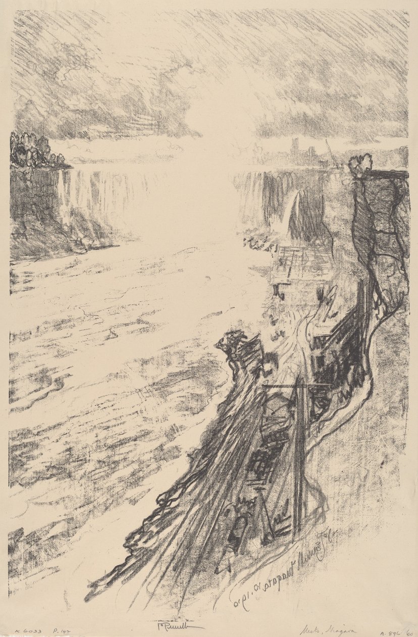 لغز الضباب ، 1910. بواسطة جوزيف بينيل