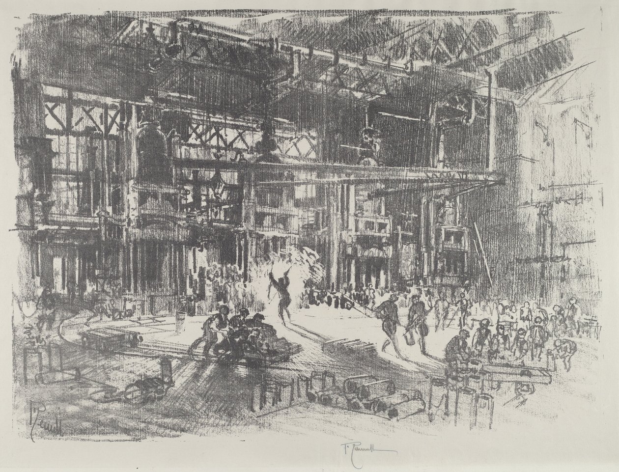 المطابع ، 1916. بواسطة جوزيف بينيل