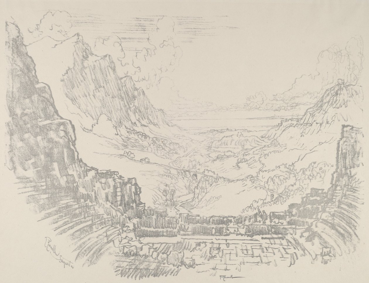 المسرح ، سيجيستا ، 1913. بواسطة جوزيف بينيل