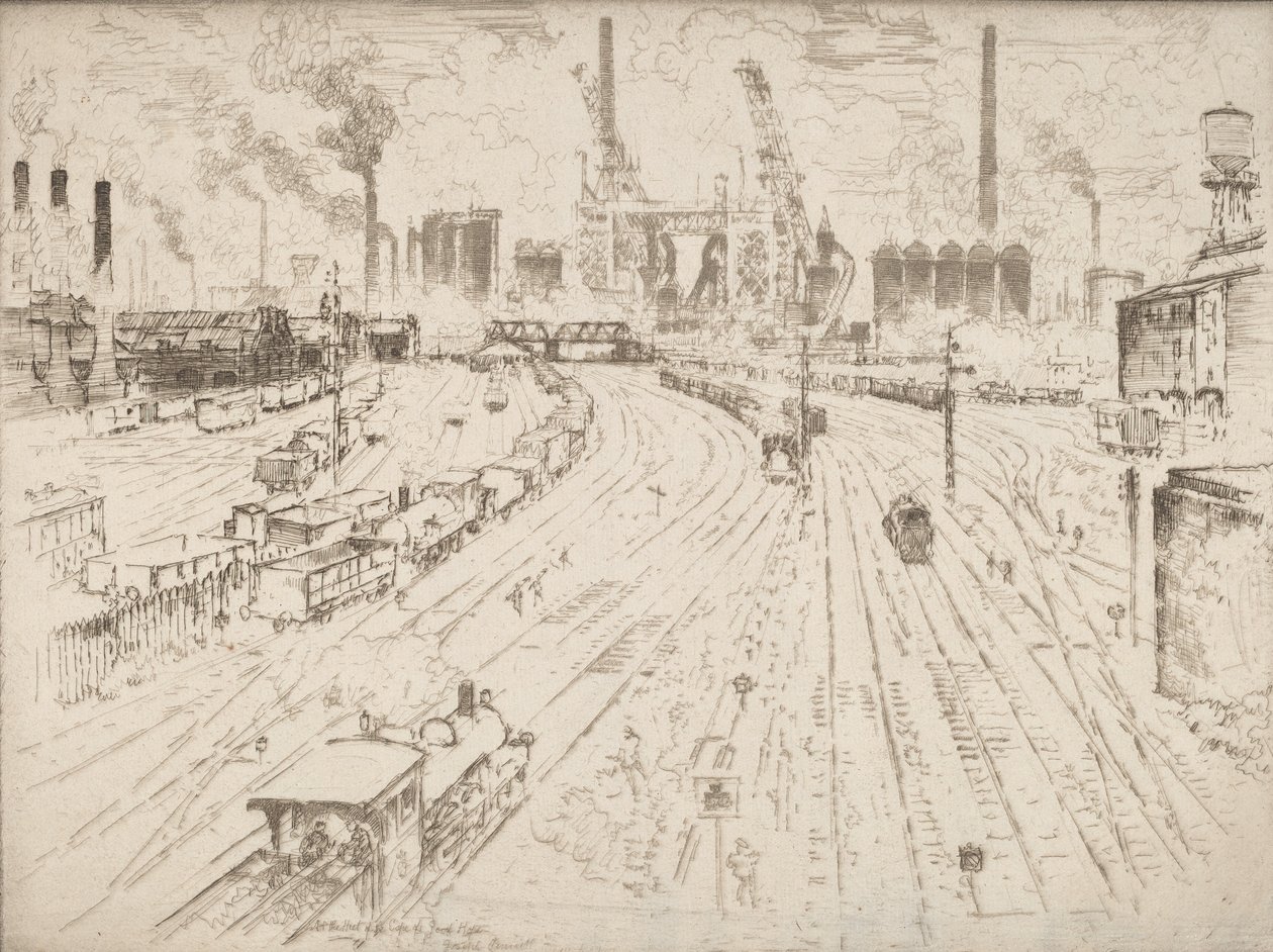 المسارات ، أوبرهاوزن ، 1910. بواسطة جوزيف بينيل