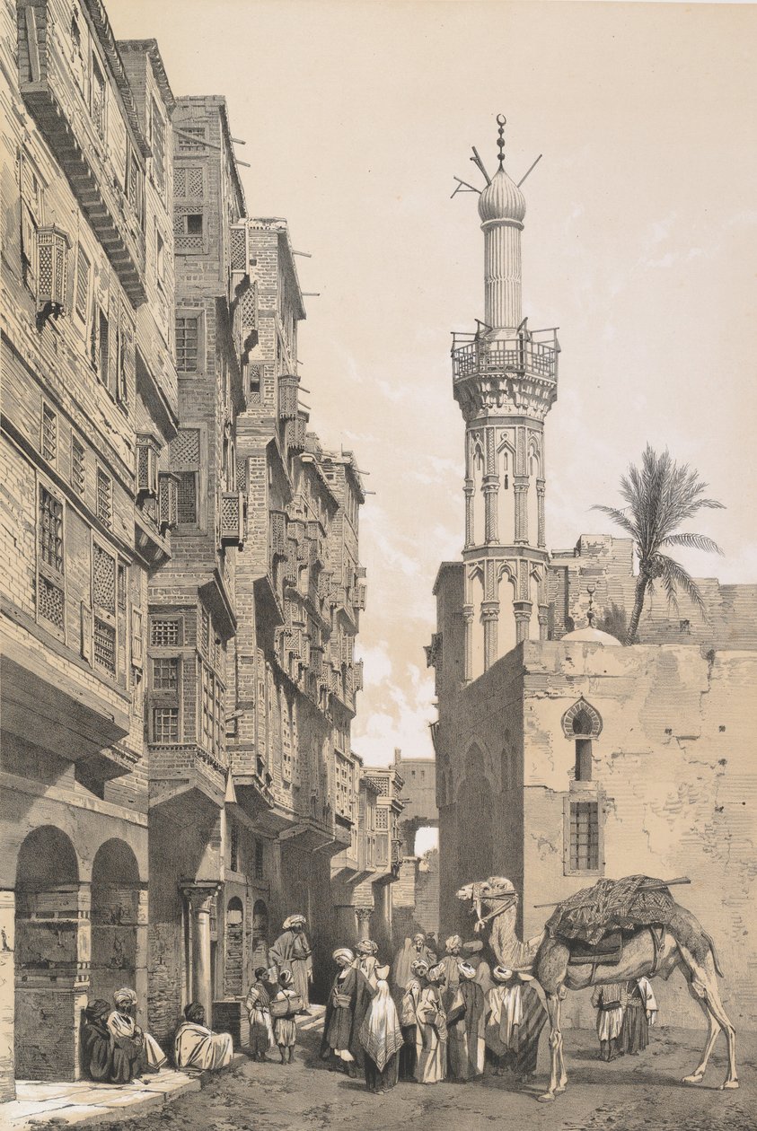 88. شارع في روزيت 1843. بواسطة جوزيف فيليبرت جيرولت دي برانجي