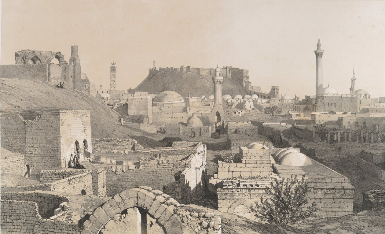 حلب 1843. بواسطة جوزيف فيليبرت جيرولت دي برانجي