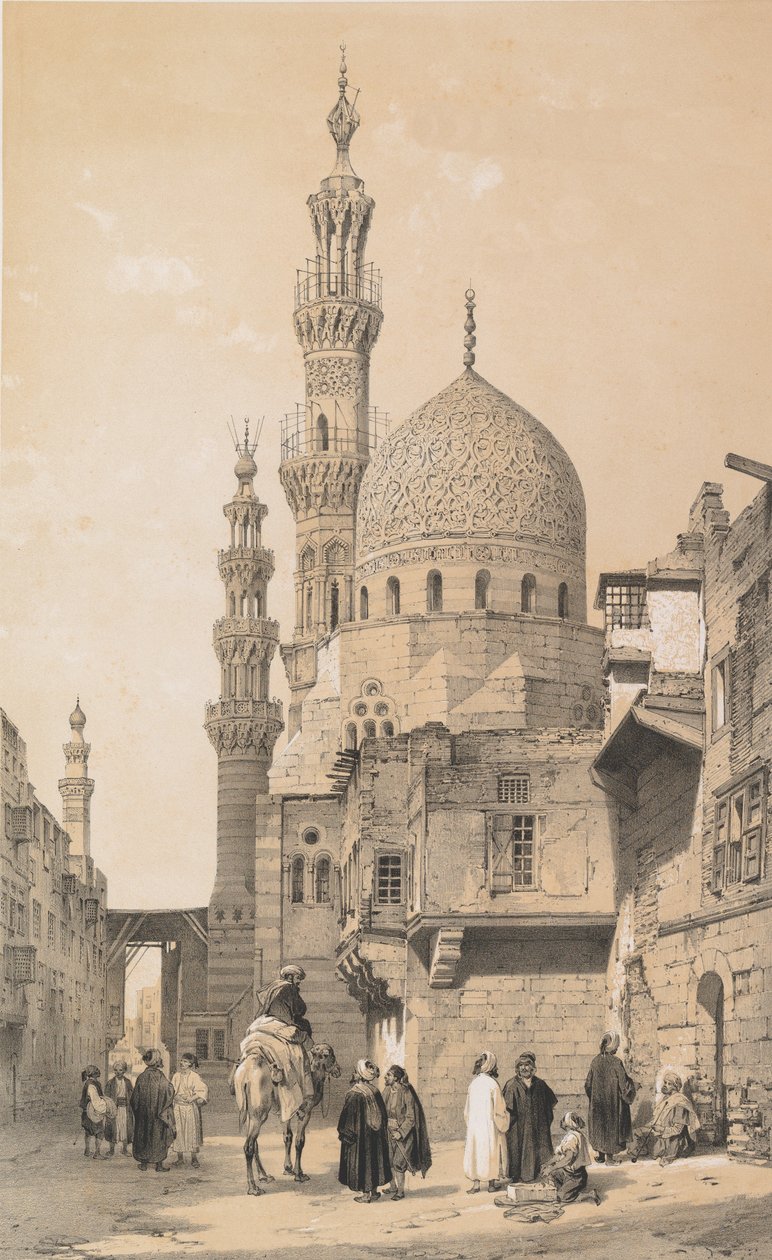 مسجد بالقاهرة 1843. بواسطة جوزيف فيليبرت جيرولت دي برانجي