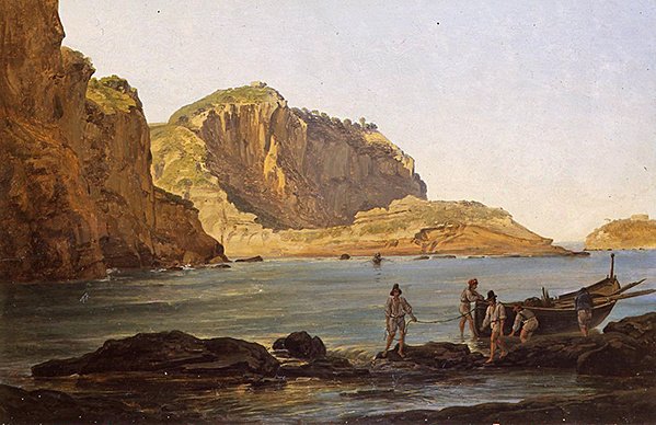 Posillipo (زيت على لوح) بواسطة جوزيف متمرد