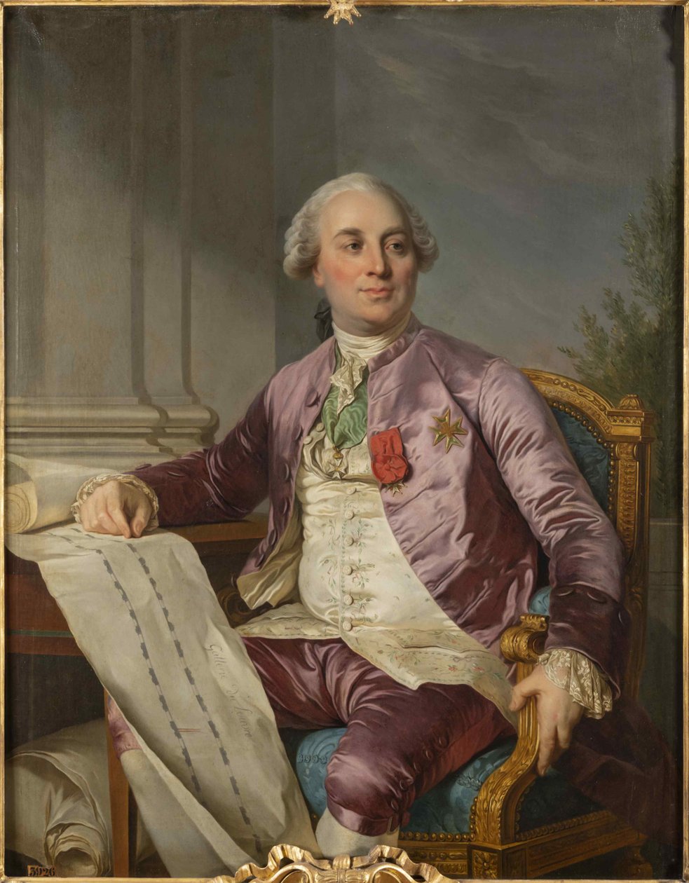 تشارلز كلود فلاهاوت دي لا بيلارديري ، كونت انجيفيلير 1730-1809 ، 1779. بواسطة جوزيف سيفريد دوبليسيس