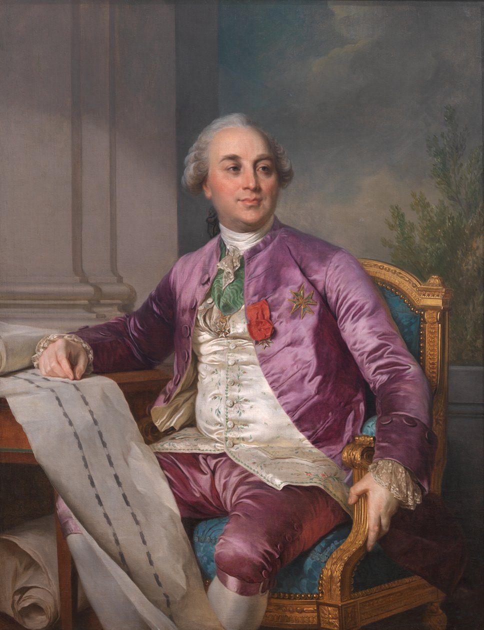 صورة تشارلز كلود فلاهاوت دي لا بيلارديري كونت أنجيفيلر (1730-1809) بواسطة جوزيف سيفريد دوبليسيس