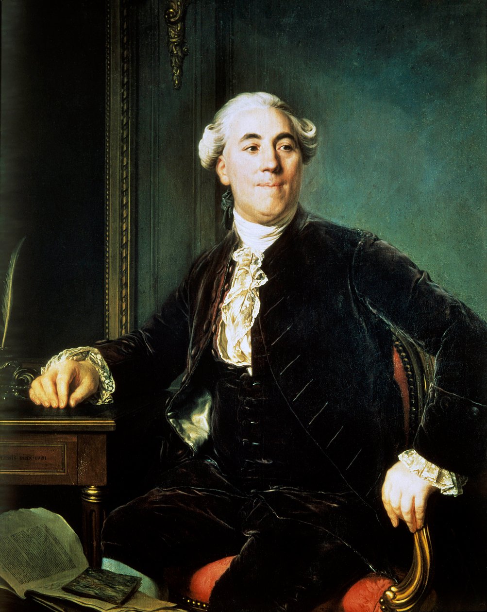 صورة لجاك نيكر (1732-1804) كان وزير المالية في عهد لويس السادس عشر - رسمه جوزيف سيفريد دوبليسيس (1725-1802) (جوزيف سيفريد ، جوزيف سيفريد ، جوزيف سيفريد ، جوزيف سيفرين ، جوزيف سيفرين) بواسطة جوزيف سيفريد دوبليسيس
