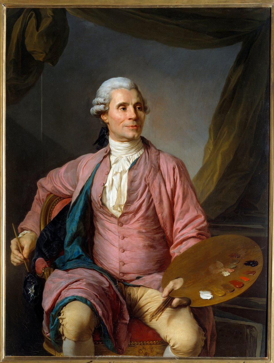 صورة للرسام جوزيف ماري فيين (1716-1809) لوحة لجوزيف سيفريد دوبليسيس (1725-1802) (جوزيف سيفريد ، جوزيف سيفريد ، جوزيف سيفريد ، جوزيف سيفرين ، جوزيف سيفرين) 1784 شمس 1.33 × 1 متر - صورة شخصية الرسام جوزيف ماري فيين (1716- بواسطة جوزيف سيفريد دوبليسيس