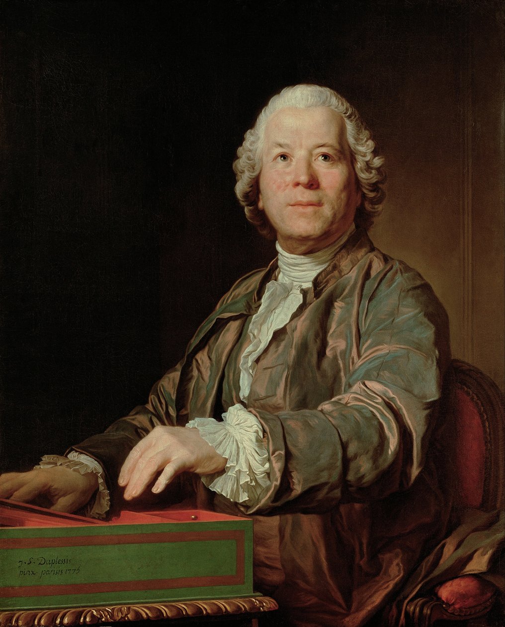 صورة الملحن كريستوف ويليبالد ريتر فون غلوك 1714-1787 ، 1775 بواسطة جوزيف سيفريد دوبليسيس