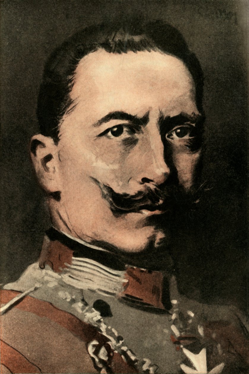 وليام الثاني ، الإمبراطور الألماني ، 1910. بواسطة جوزيف سيمبسون